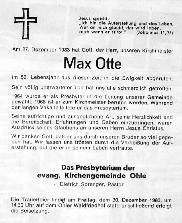 Lebenslauf Max Otte
